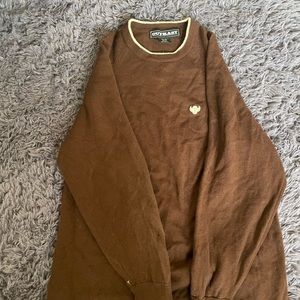 Outkast, men’s wool sweater. Size xxxl. Color: brown
